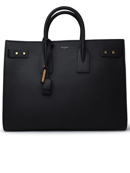 Luxury Saint Laurent Trending 2025 Men's Sac De Jour Large Bag in Black | 631526DTI0W