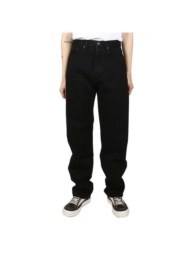 Luxury Balenciaga Trending 2026 Relaxed Jeans Black