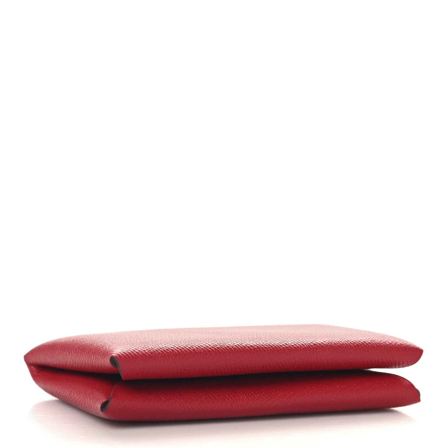 Hermes Epsom Calvi Card Case Rubis