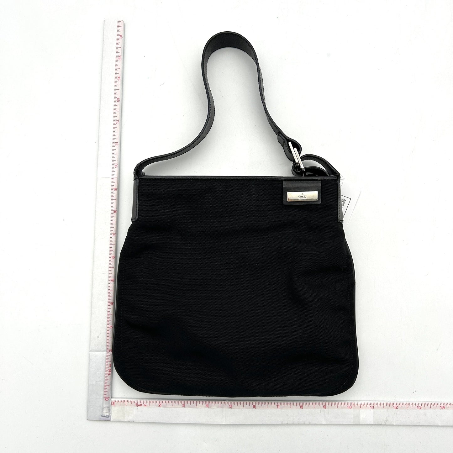 Gucci Nylon Shoulder Bag Vintage - Black Shoulder Bags, Handbags gu3308cc