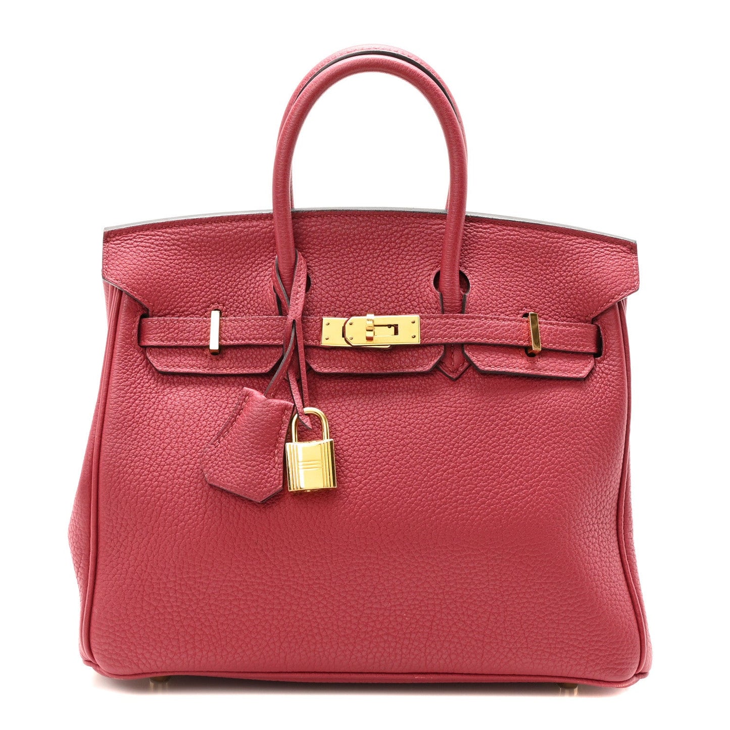Hermes Togo Birkin 25 Rouge Grenat