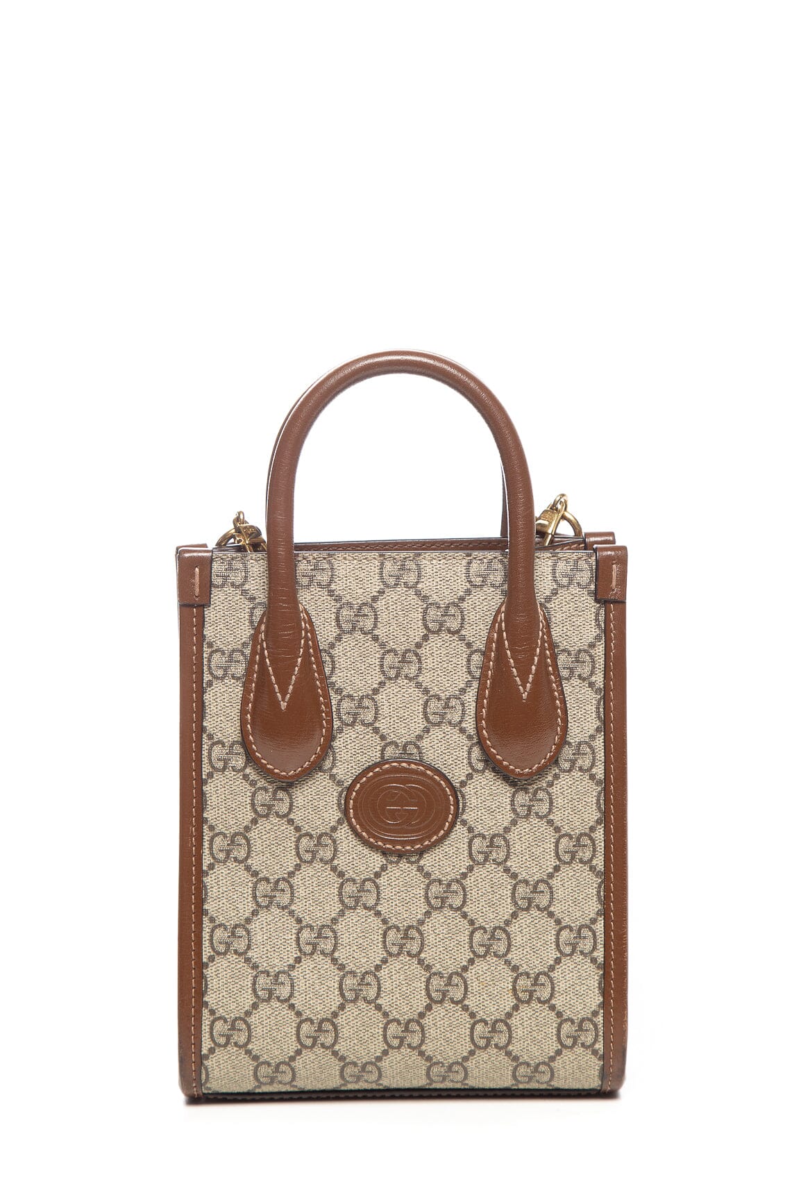 Gucci GG Supreme Ophidia Mini Tote Handbag