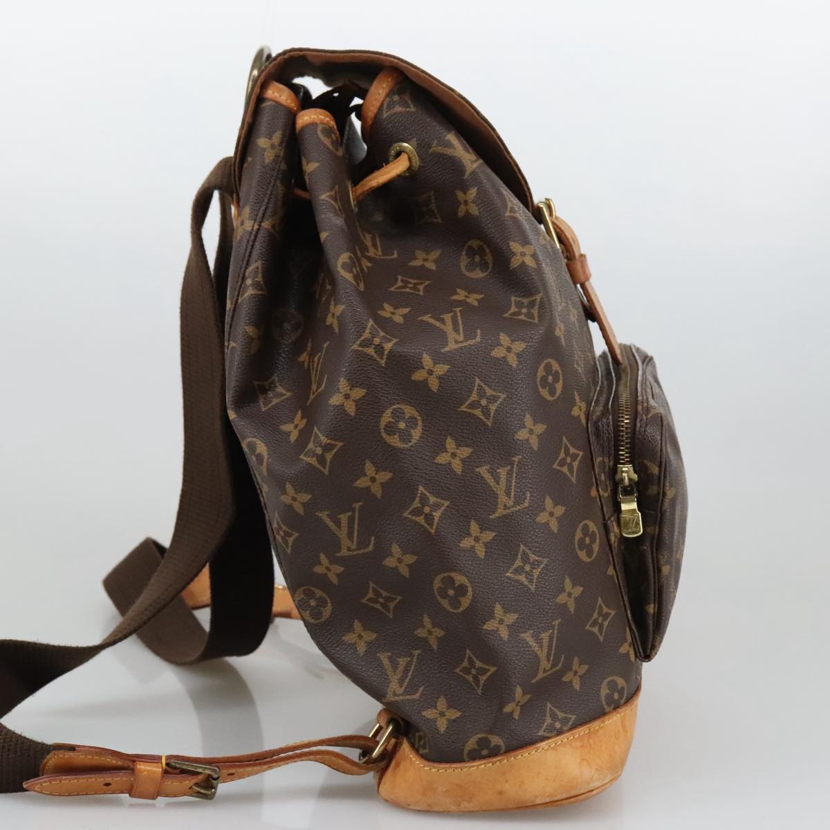 Louis Vuitton Montsouris Gm Canvas Backpack Bag