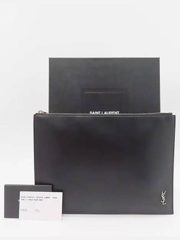 Luxury Saint Laurent Trending 2025 YSL Mouth Clutch Bag