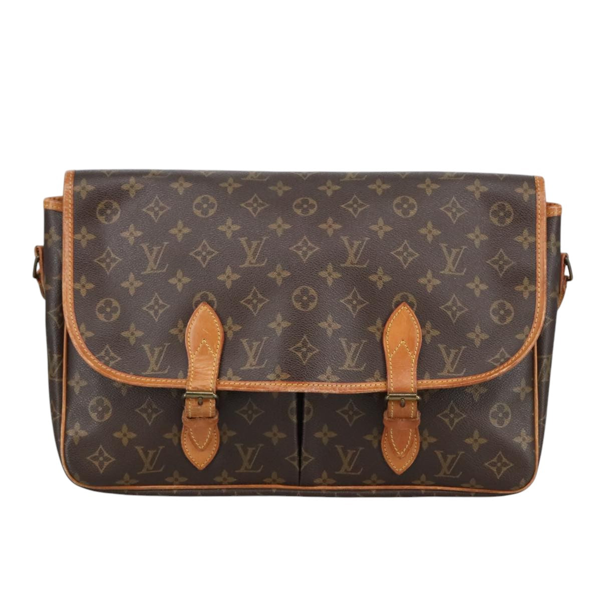Louis Vuitton Gibecière  Canvas Shoulder Bag