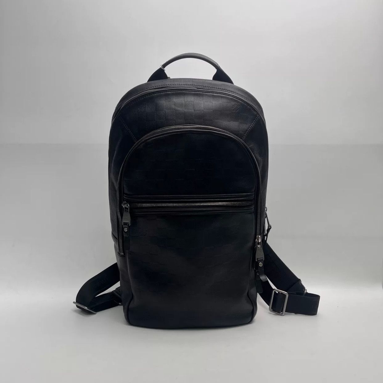 Louis Vuitton (LV) backpack 24x47cm black 22528