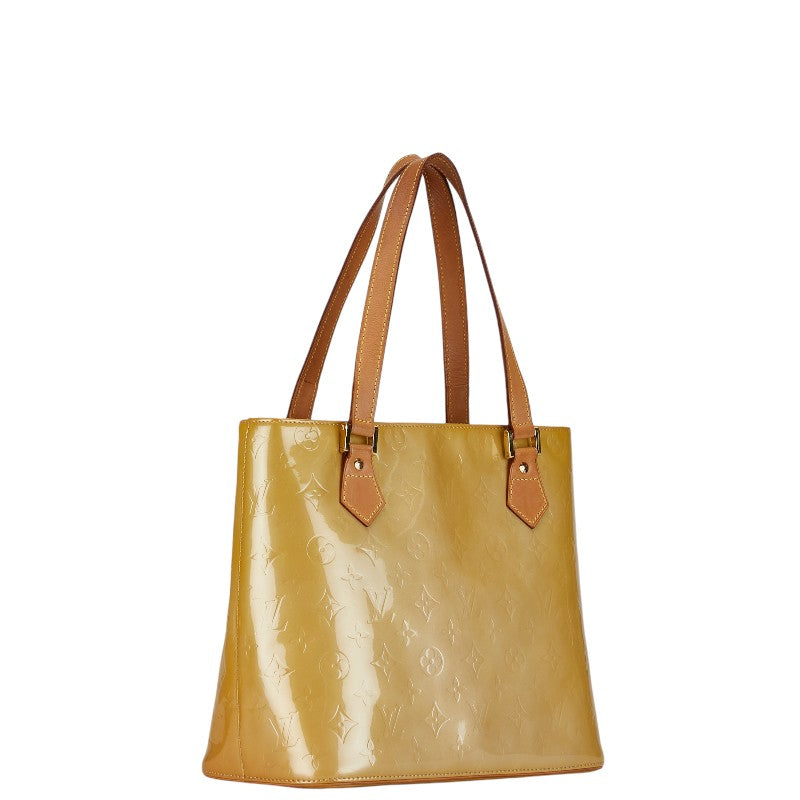 Louis Vuitton Monogram Vernis Houston Handbag Tote Bag M91340 zzle Patent Leather Louis Vuitton
