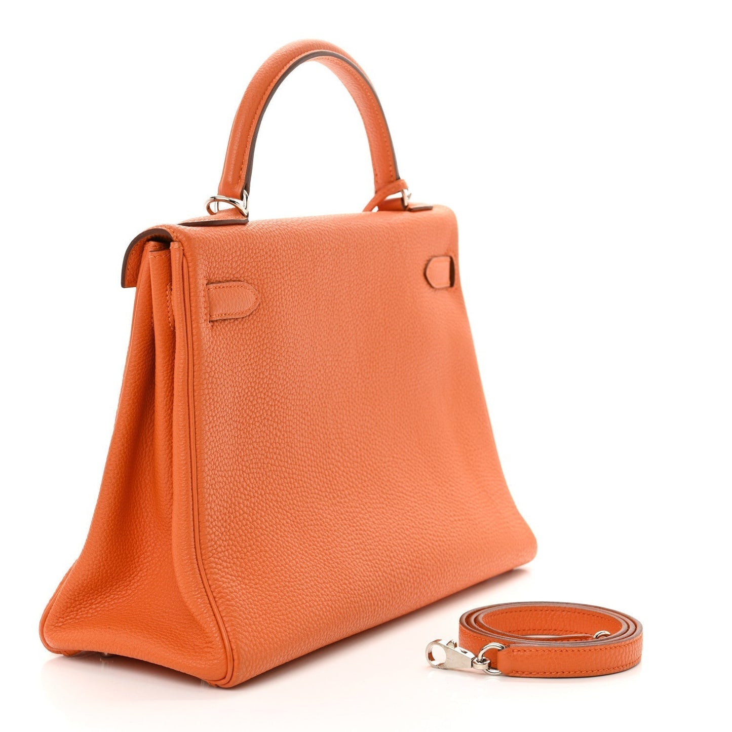 Hermes Togo Kelly Retourne 28 Orange