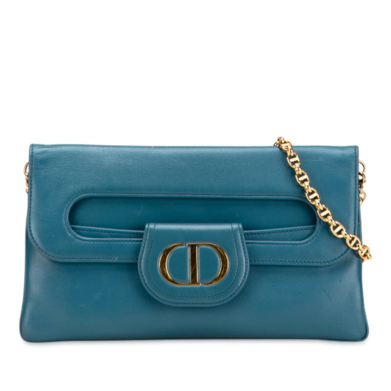 Dior Dior Double Smooth Calfskin Shoulder Bag