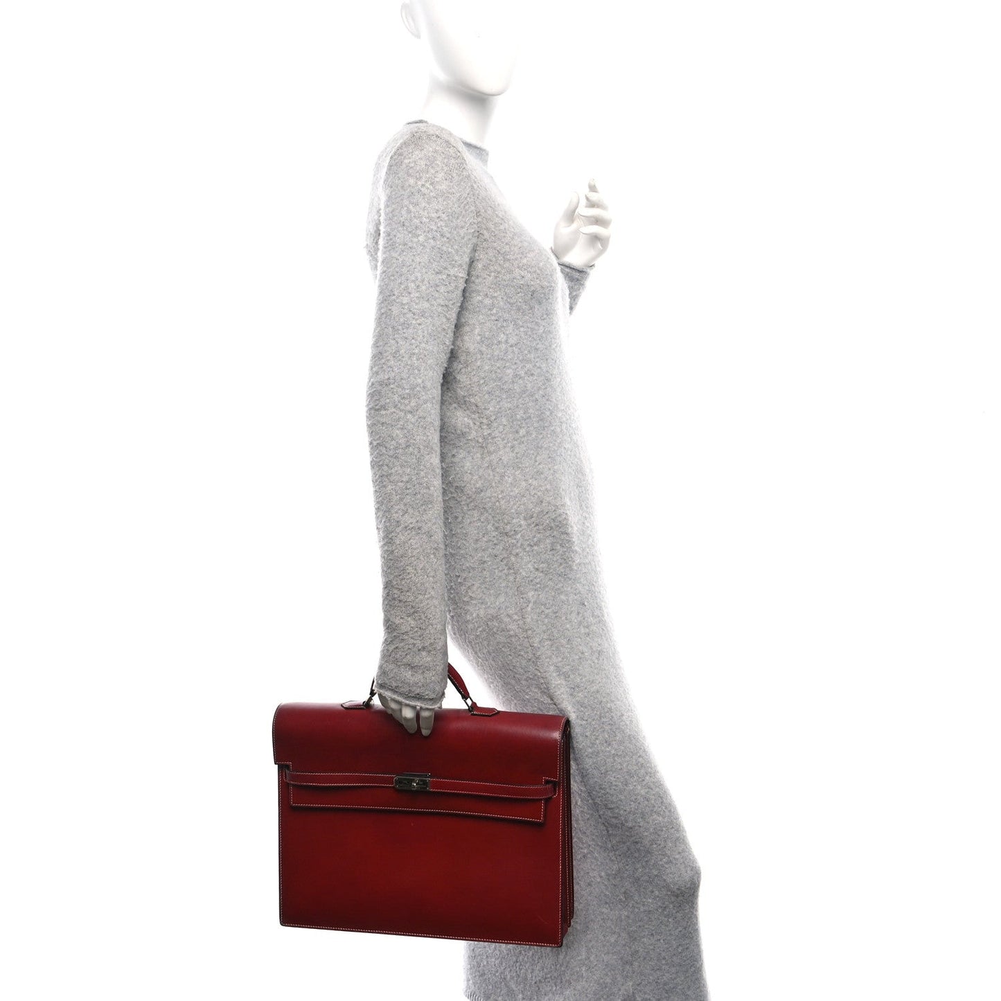 Hermes Box Kelly Depeche 38 Rouge H