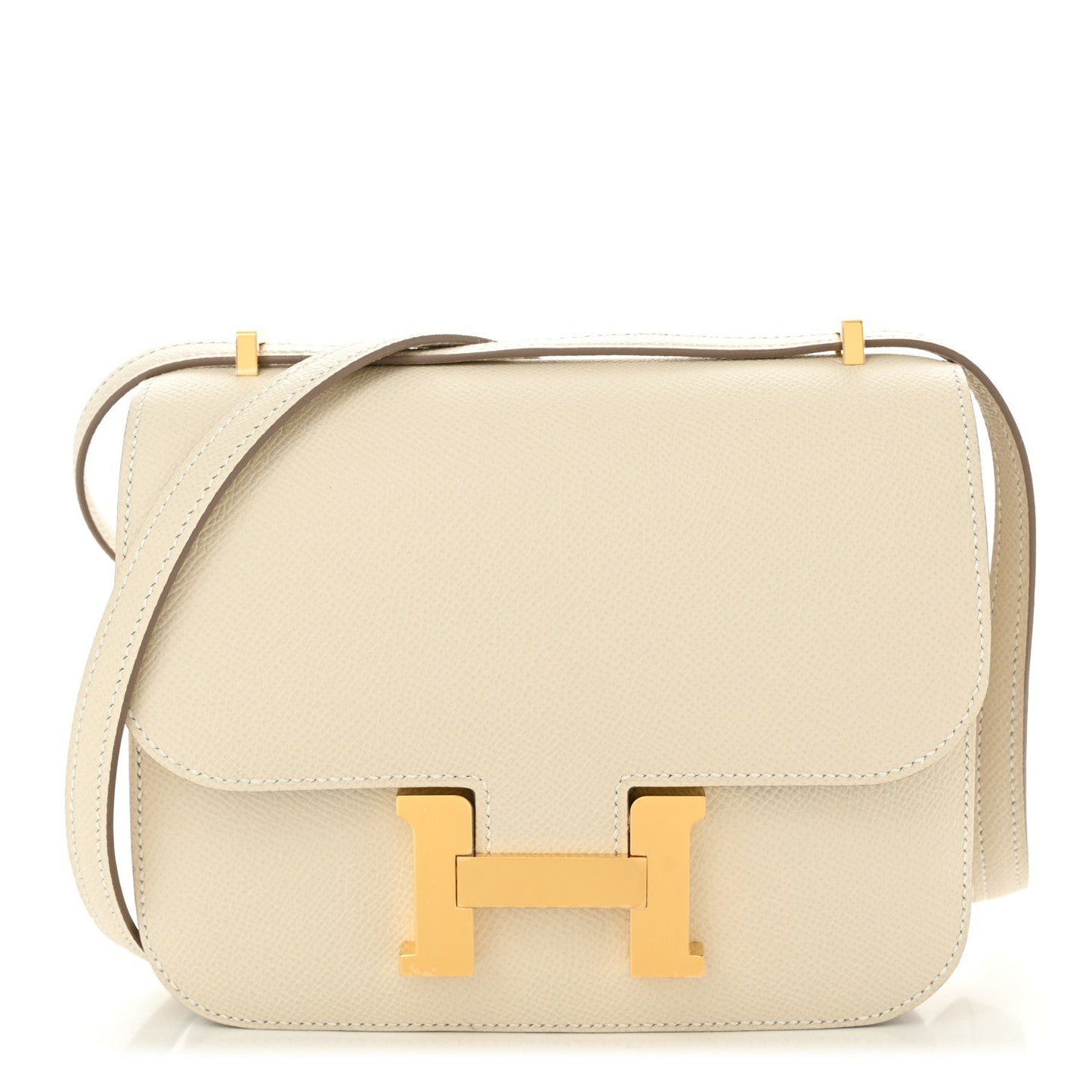 Hermes Epsom Constance 18 Craie