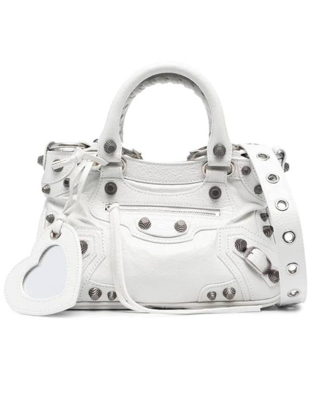 Luxury Balenciaga Trending 2026 Neo Cagole Small Tote Bag White