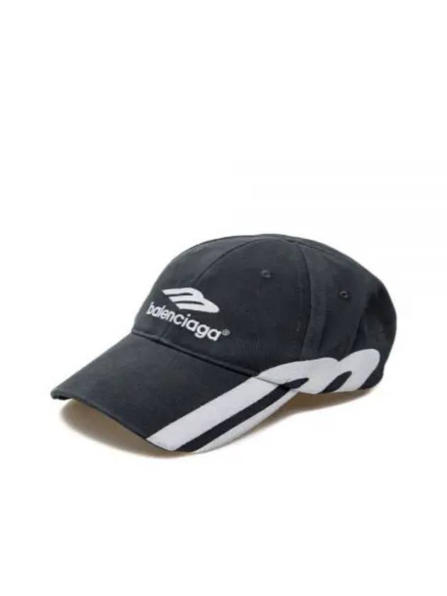 Luxury Balenciaga Trending 2026 3B Sports Icon Ball Cap Black