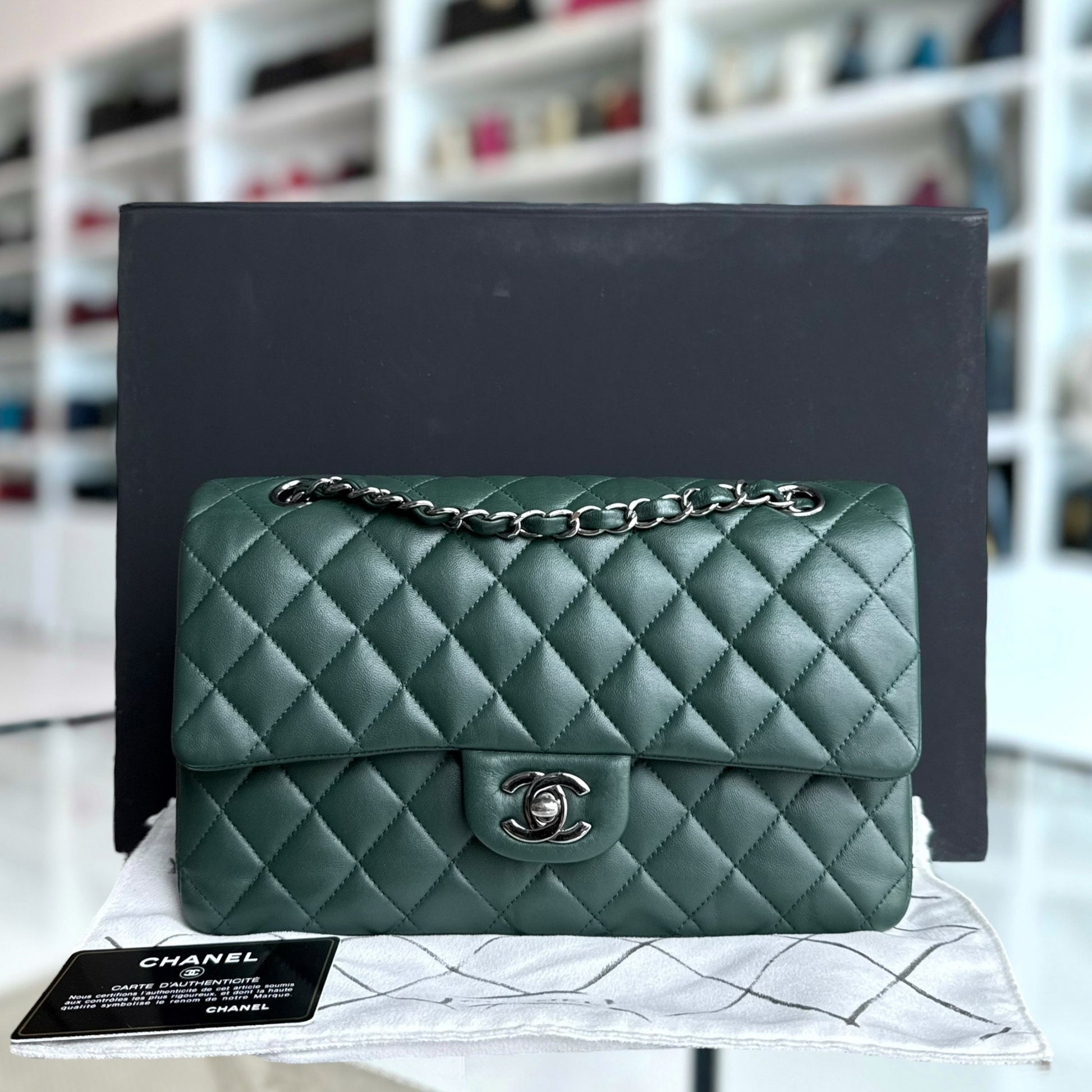 Chanel Classic Flap Medium Shoulder Bag - EworeBags