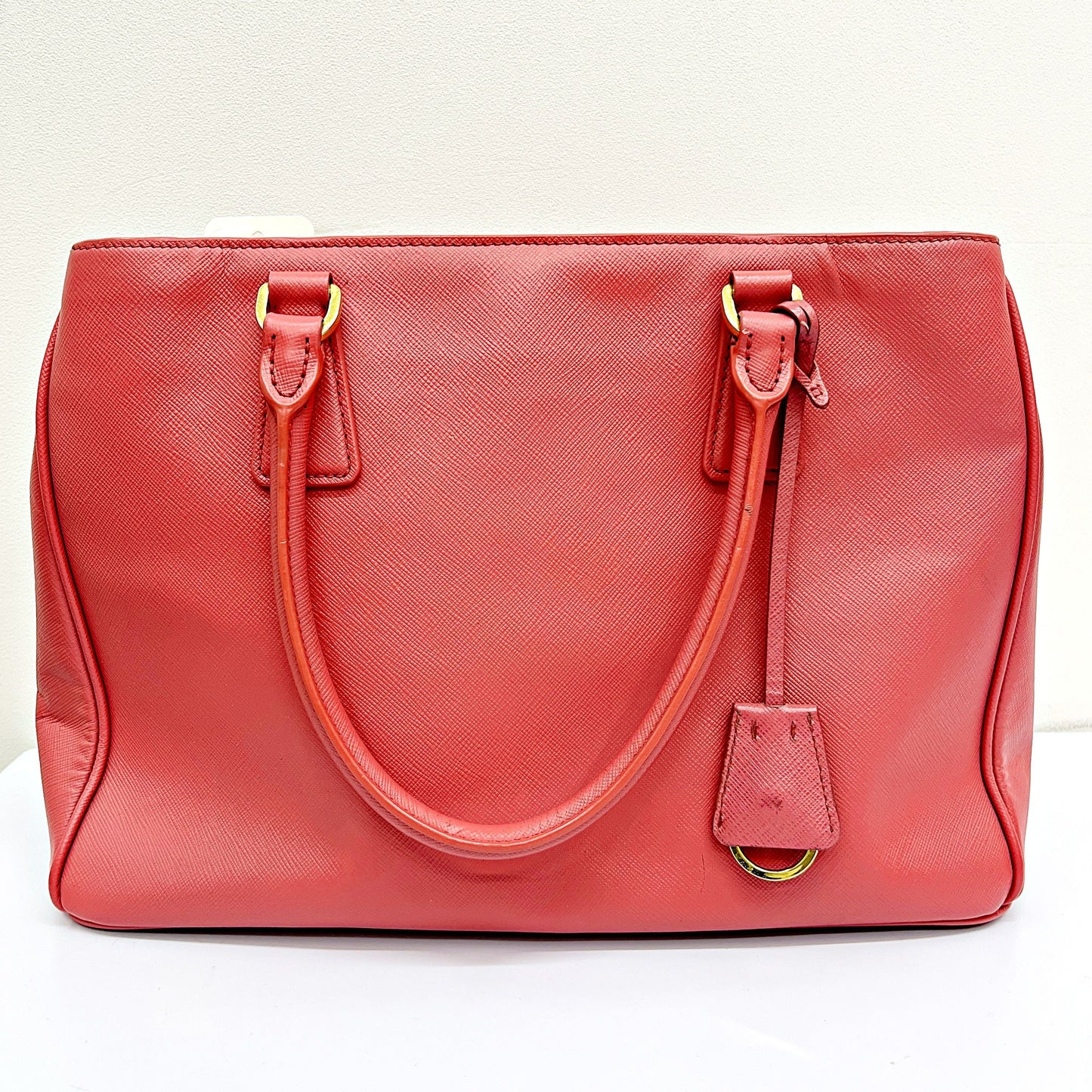 Prada Galleria Red Saffiano Leather pr4636re