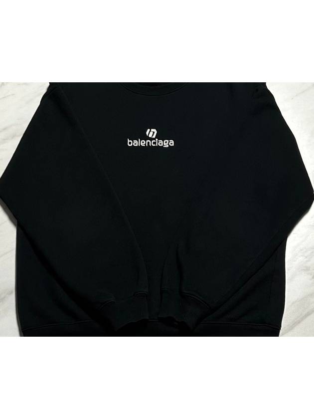 Luxury Balenciaga Trending 2026 embroidered logo sweatshirt 77