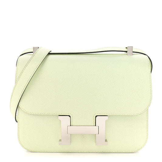 Hermes Epsom Constance 1-24 Vert Fizz