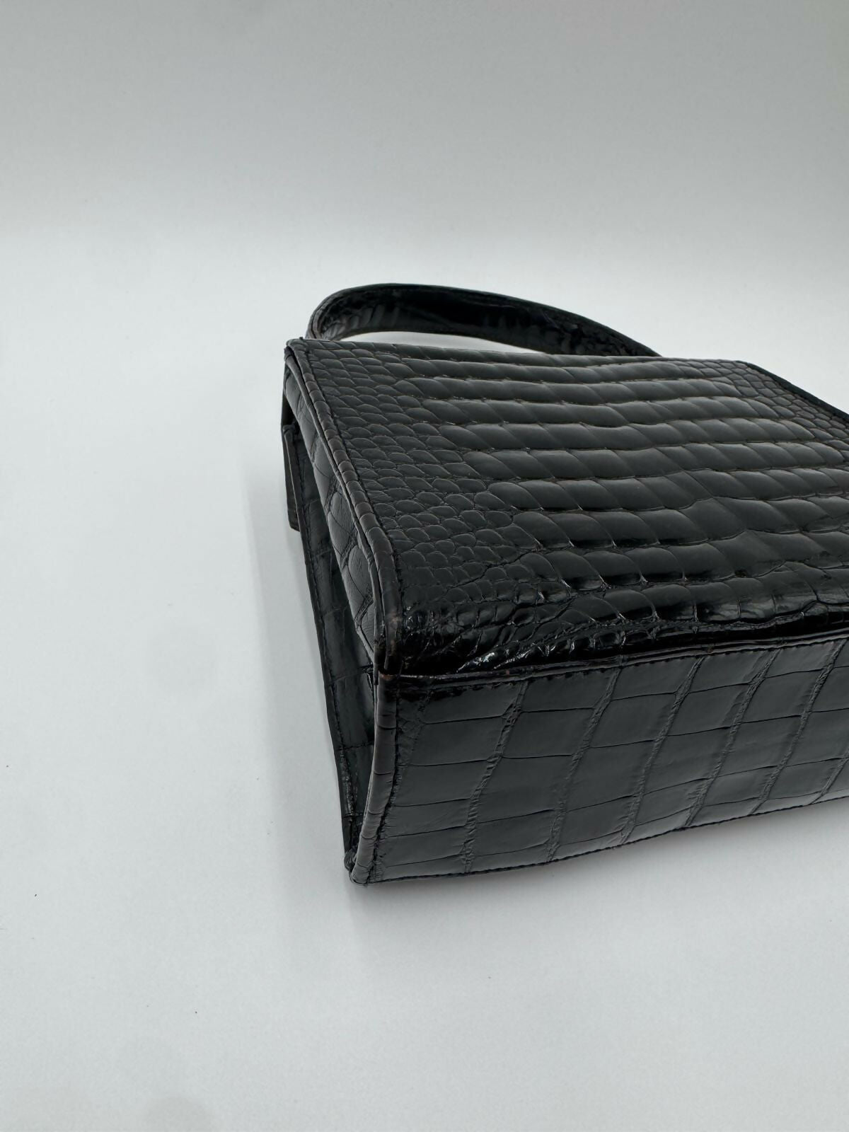 Chanel  Exotic Crocodile Top Handle Bag