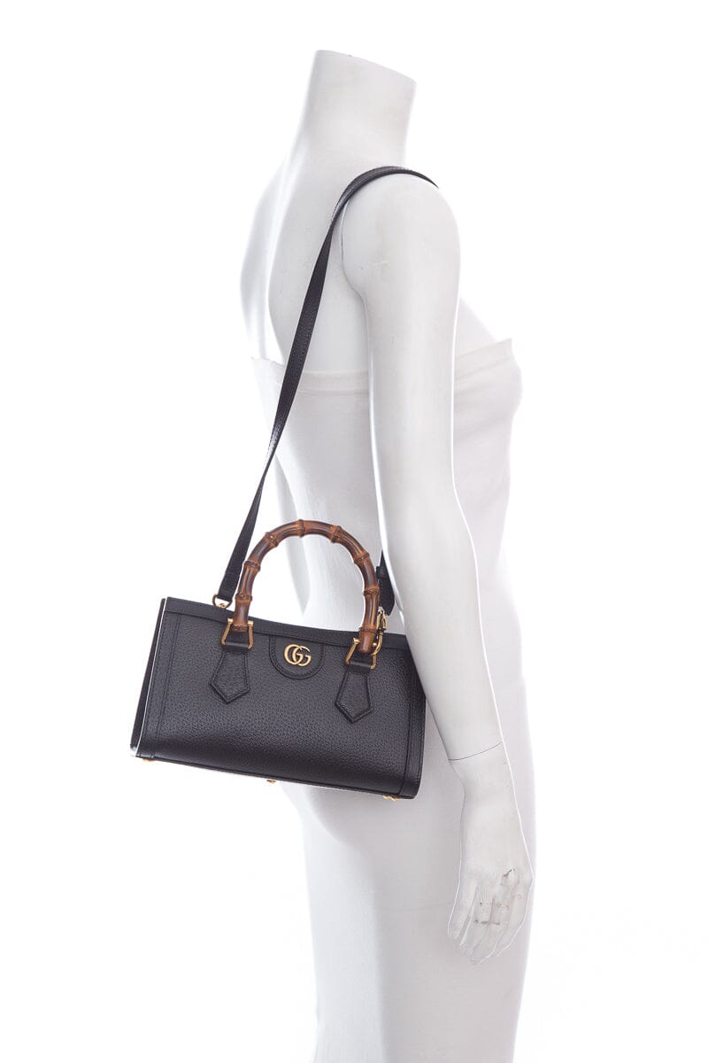 Gucci Bamboo Black Handbag