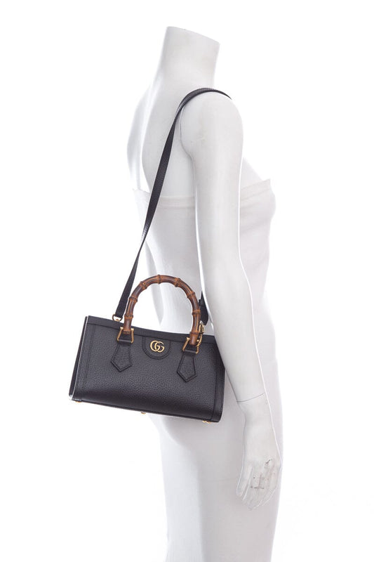 Gucci Bamboo Black Handbag