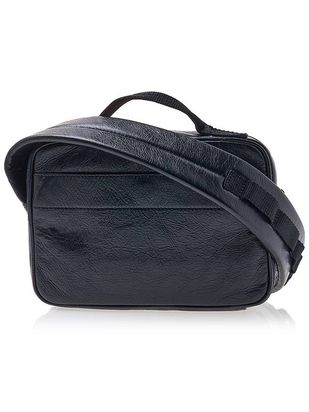 Luxury Balenciaga Trending 2026 Army Pouch Cross Bag Black