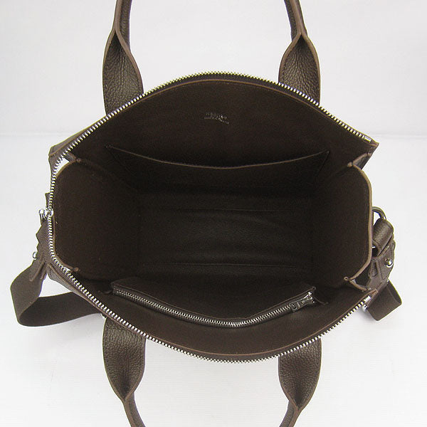 Luxury Hermes Toolbox 8076 Mens Totes Cow Leather