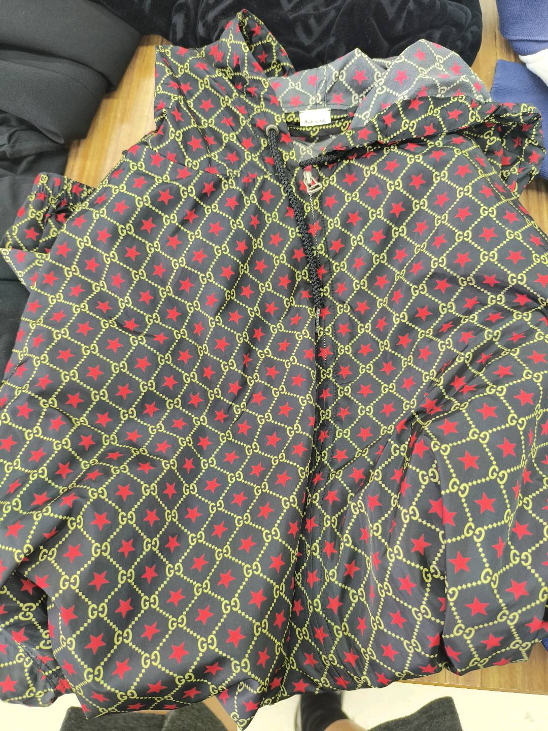 Gucci GG Supreme Hooded Jacket