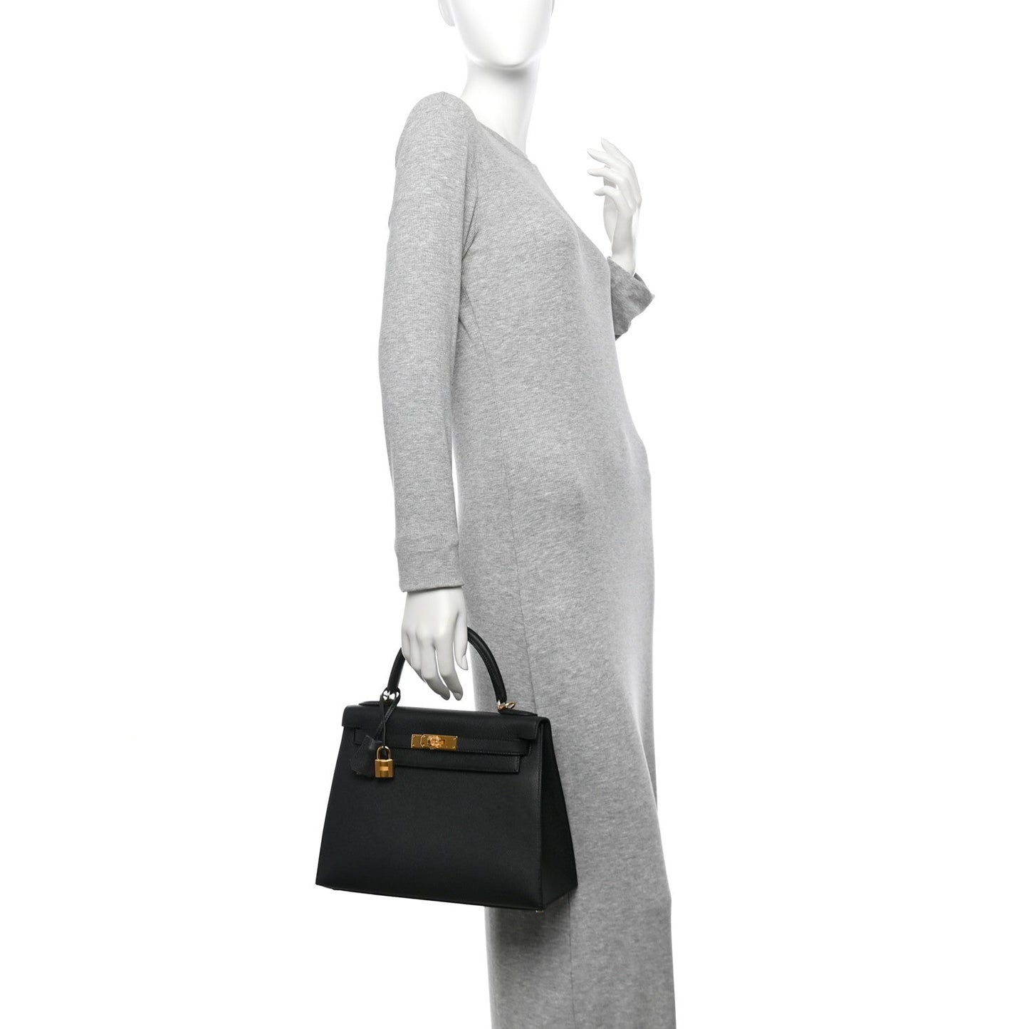Hermes Epsom Kelly Sellier 28 Black