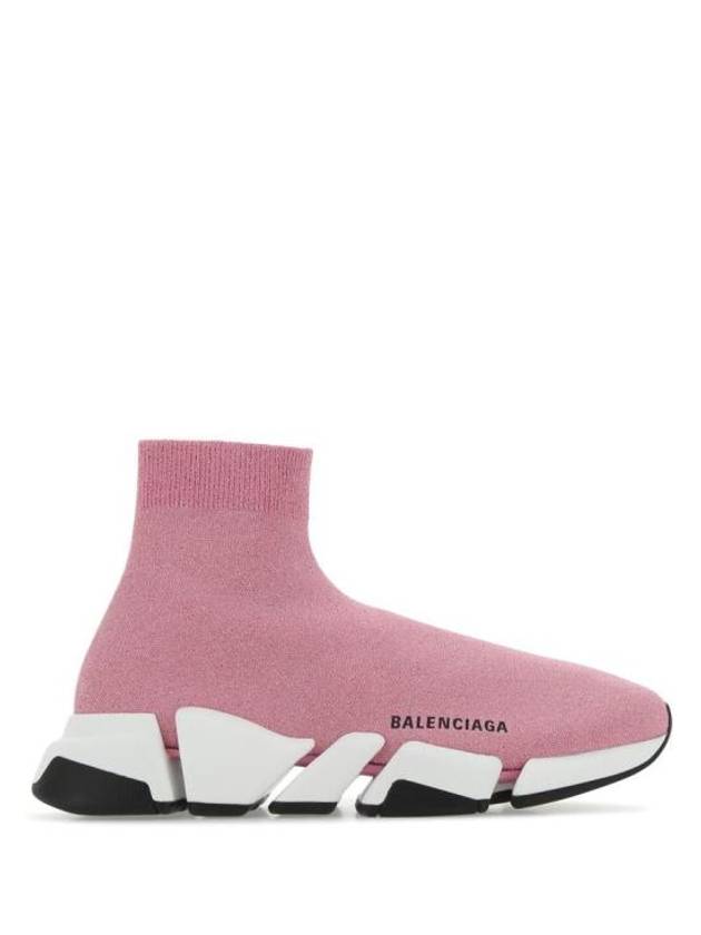 Luxury Balenciaga Trending 2026 Speed 2.0 High Top Sneakers Pink