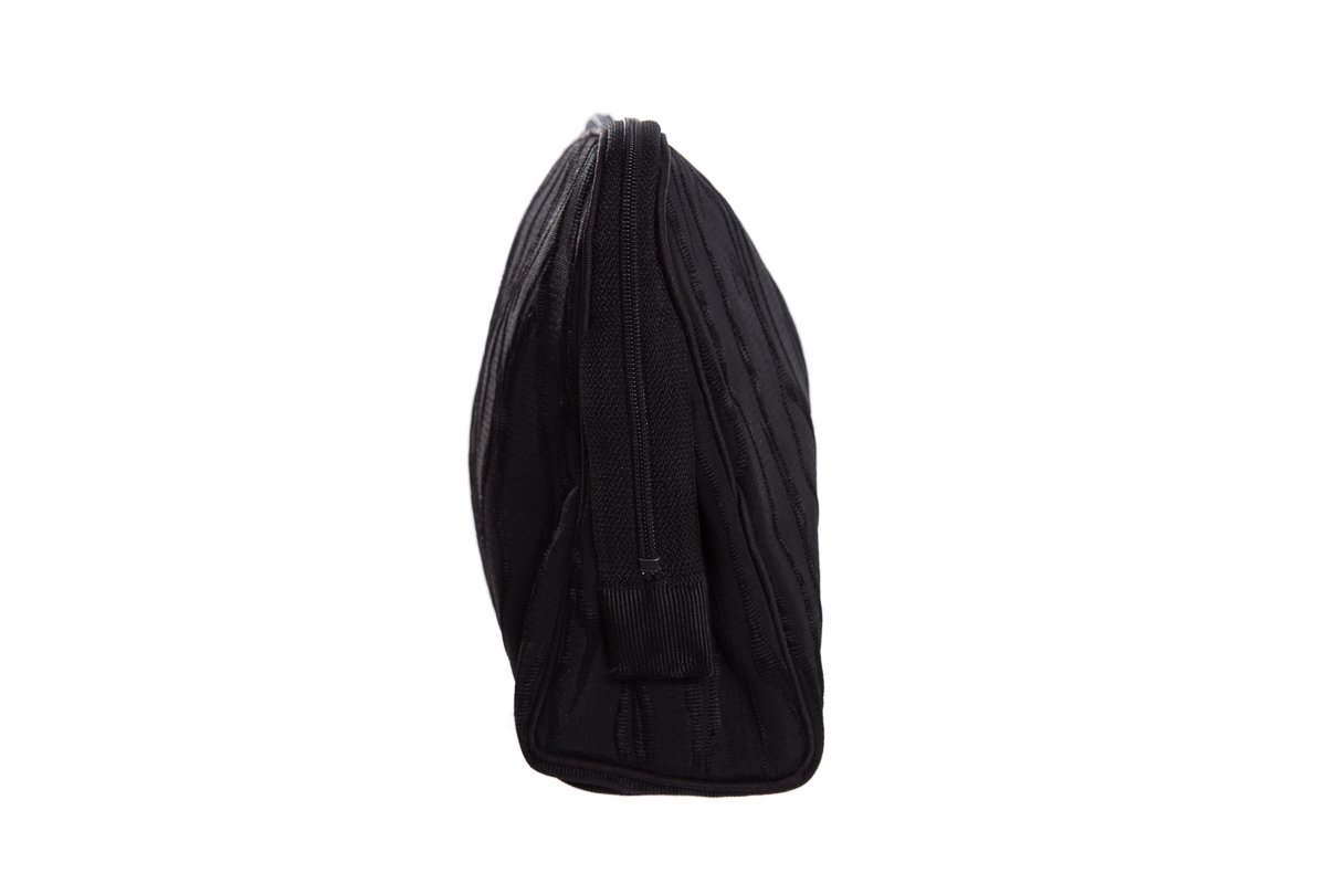 Christian Dior   Black Satin Pouch