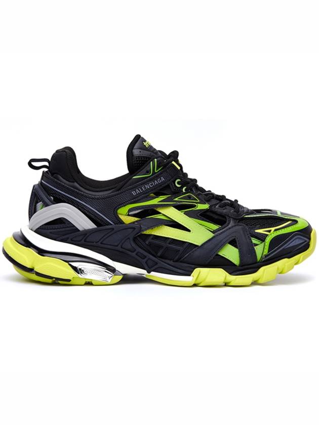 Luxury Balenciaga Trending 2026 Track 2 Low Top Sneakers Yellow Black