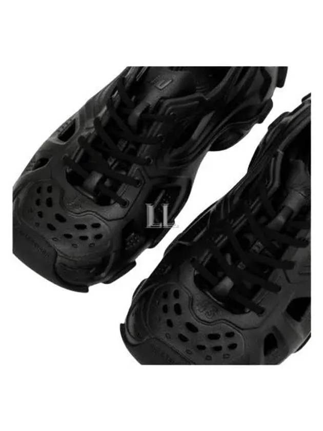 Luxury Balenciaga Trending 2026 HD Rubber Sole Cut-Out Low Top Sneakers Black