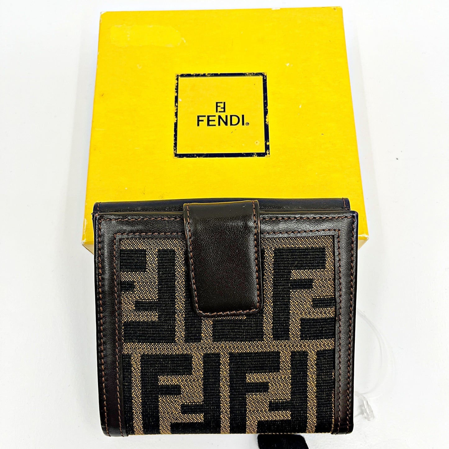 Fendi | Bags | Fendi Brown Zucca Wallet Purse fe9910bf