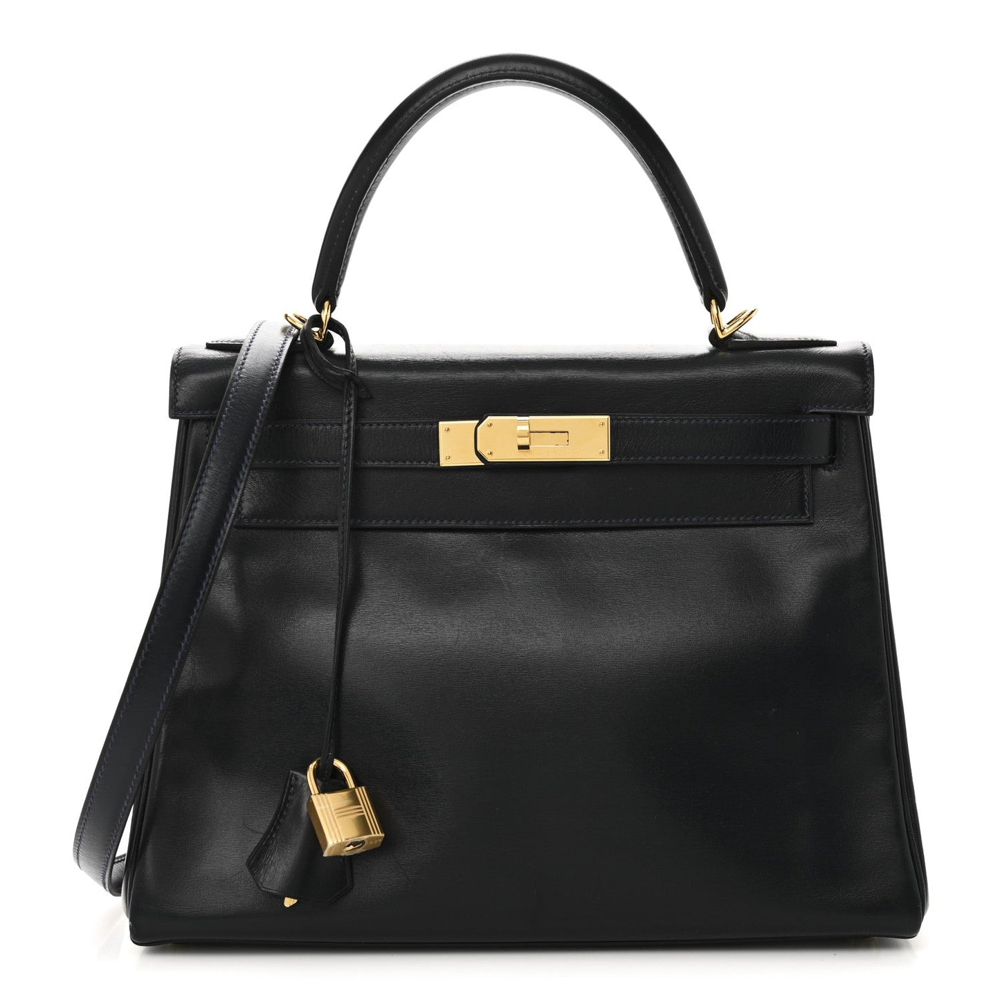 Hermes Box Kelly Retourne 28 Indigo