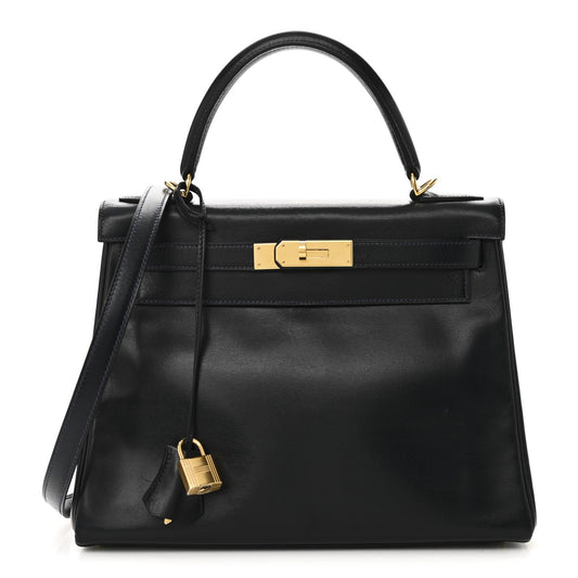 Hermes Box Kelly Retourne 28 Indigo