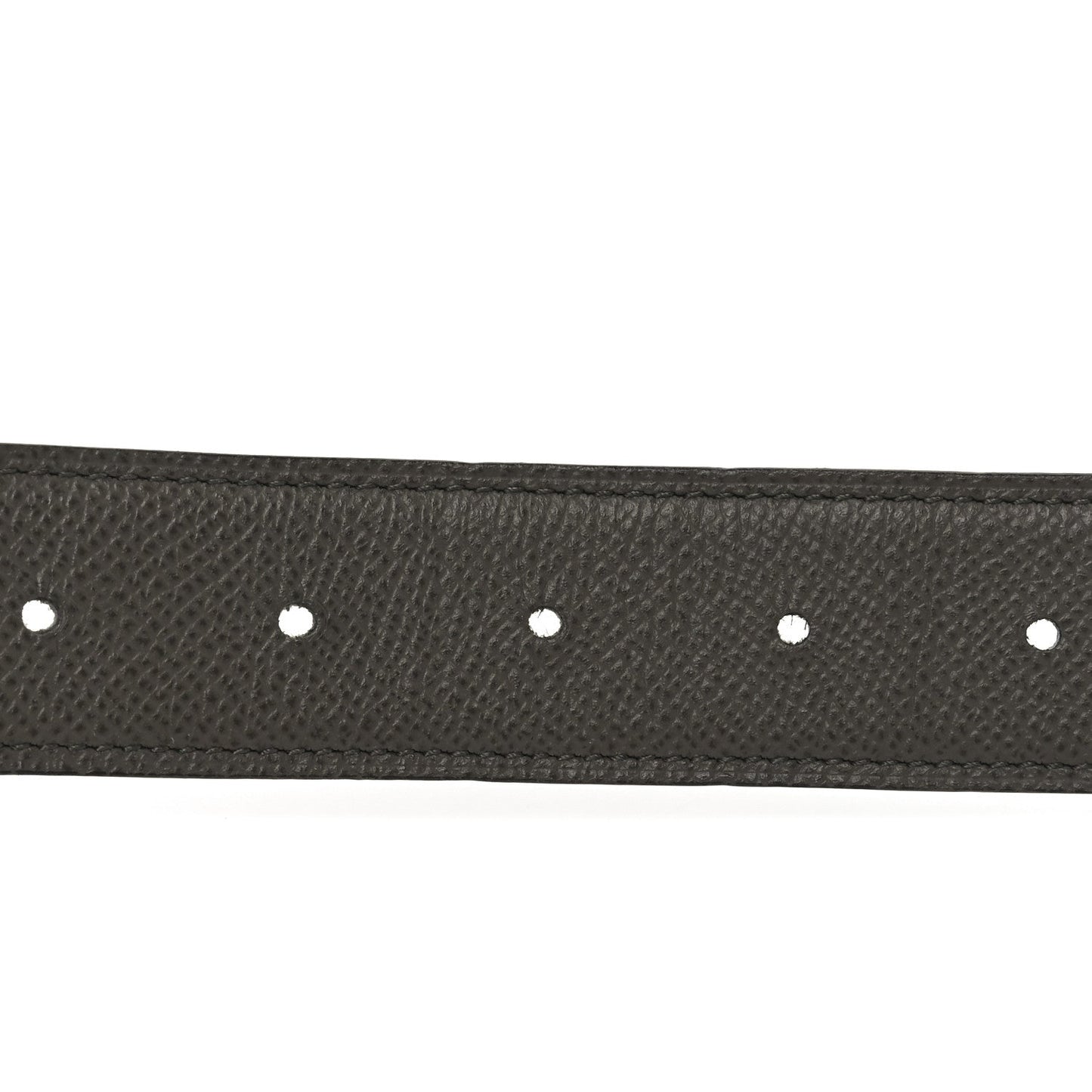 Hermes Epsom Reversible 32mm Belt Strap 85 34 Etain Bleu Glacier