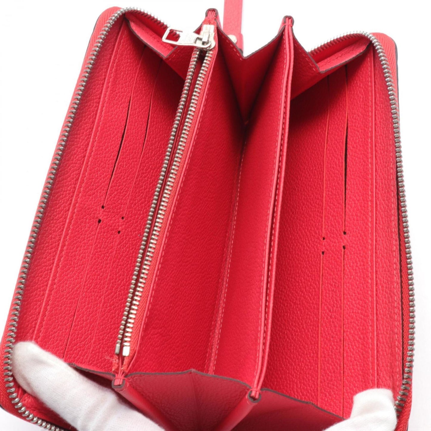Louis Vuitton Cerise pink Monogram Empreinte Long Wallet (Bi-Fold)