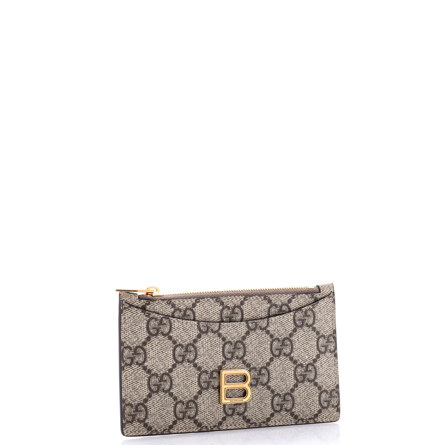 x Luxury Balenciaga Trending 2026 The Hacker Project Zip Card Case GG Coated Canvas