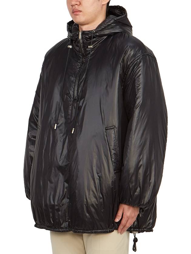 Luxury Saint Laurent Trending 2025 Cassandre Anorak Black