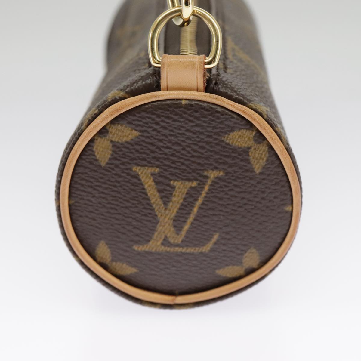 Louis Vuitton Mini Baby Papillon Canvas Clutch Bag