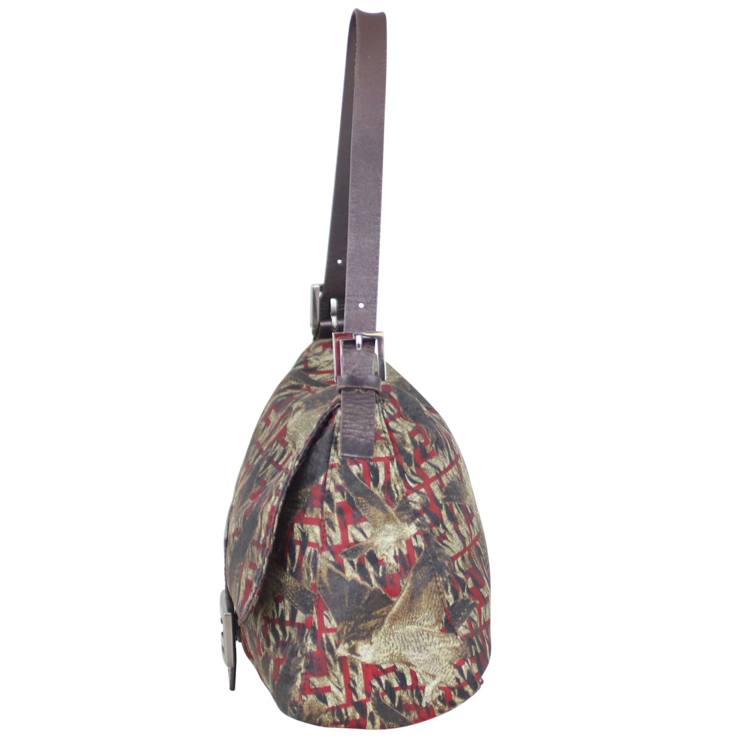 Fendi Mamma Baguette Bird Print