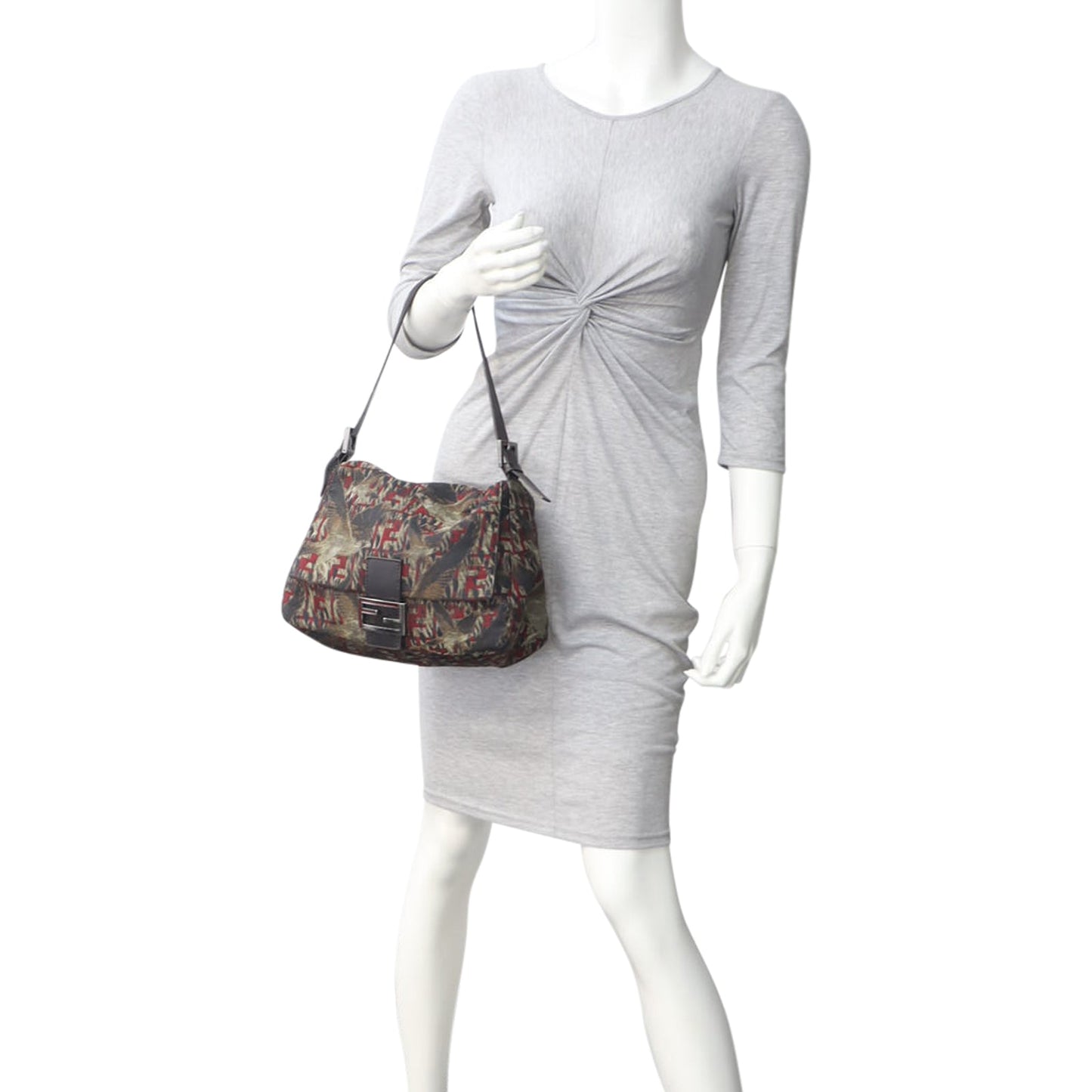 Fendi Mamma Baguette Bird Print