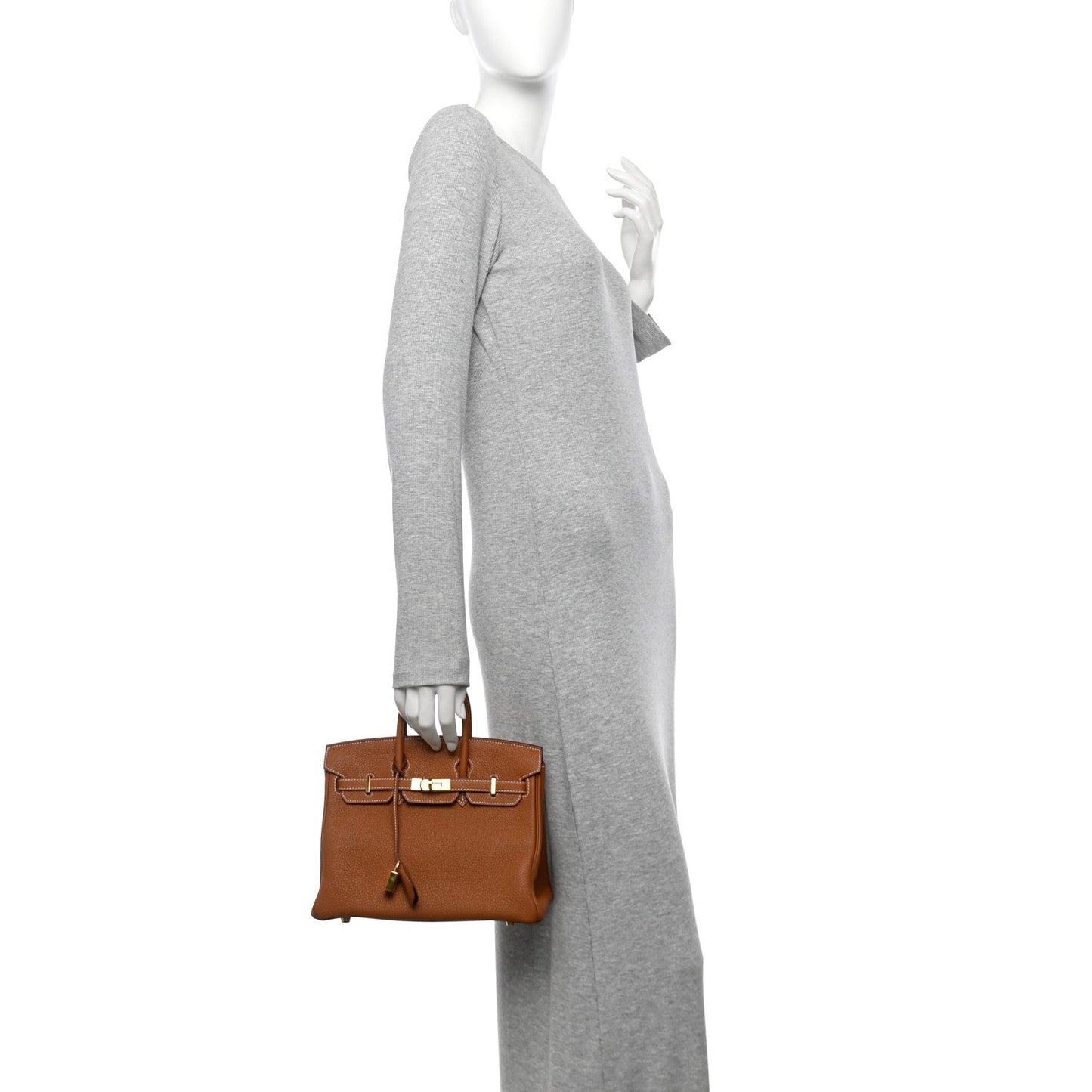 Hermes Togo Birkin 25 Gold