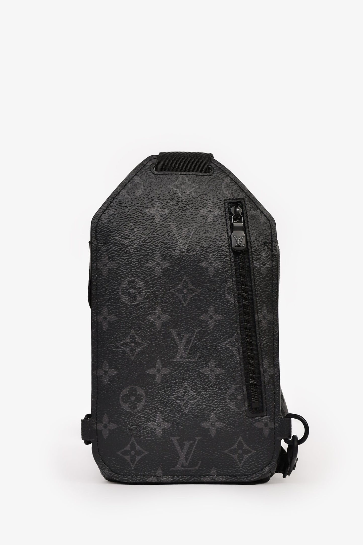 Louis Vuitton Monogram Eclipse Canvas Saumur Sling Bag