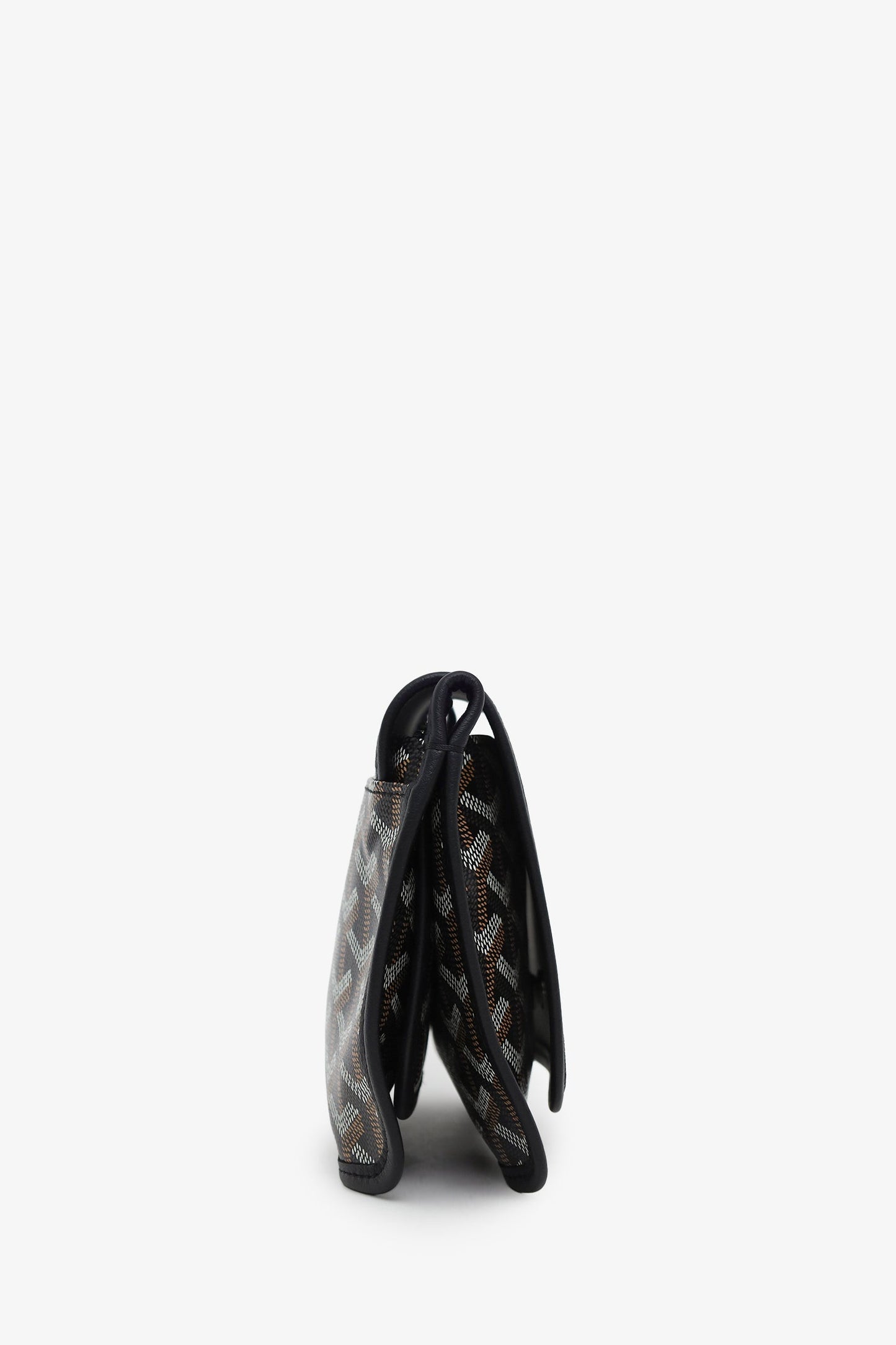 Goyard Black Goyardine Plumet Crossbody Bag