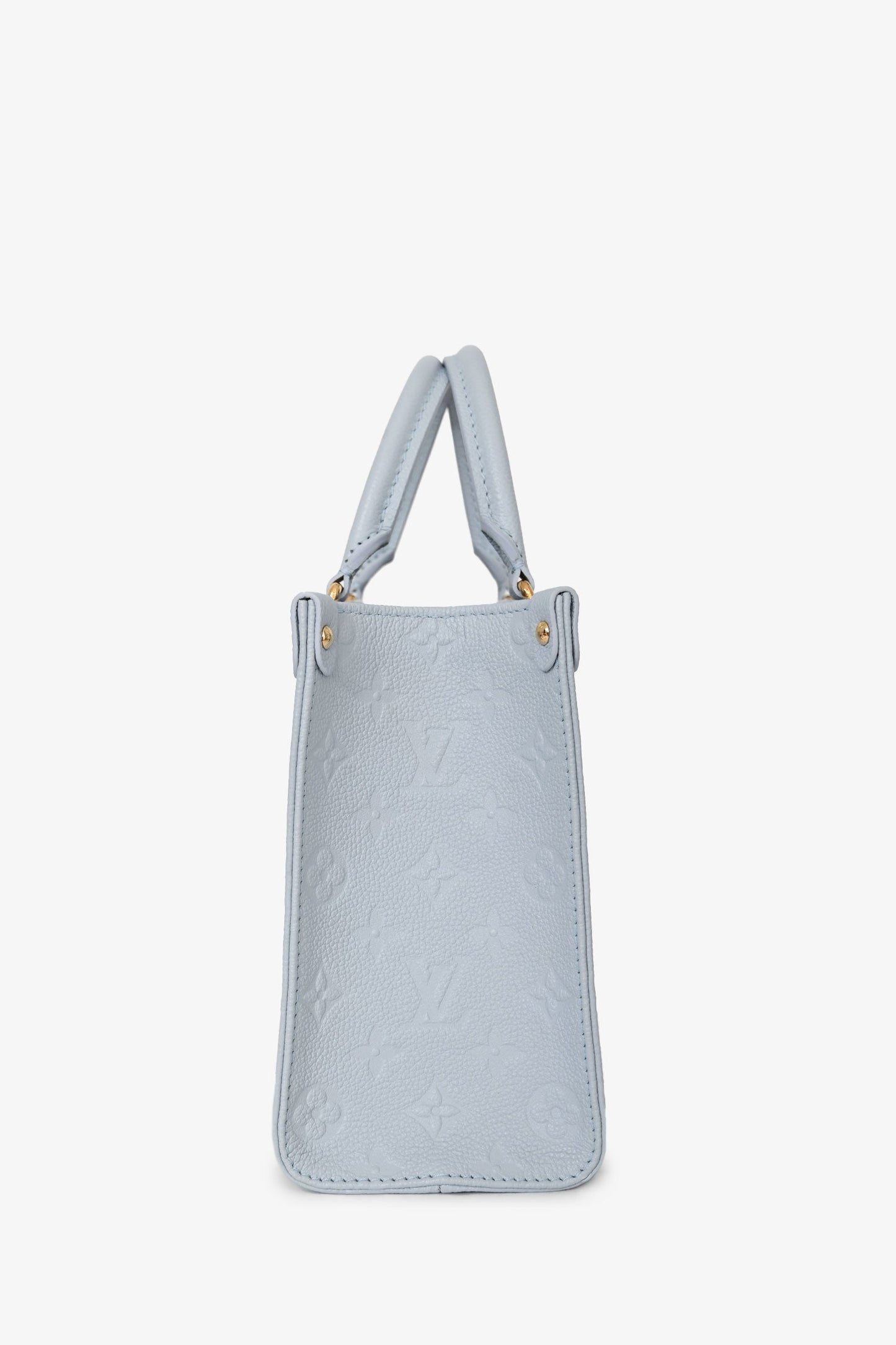 Louis Vuitton Washed Blue Empreinte OnTheGo PM Tote