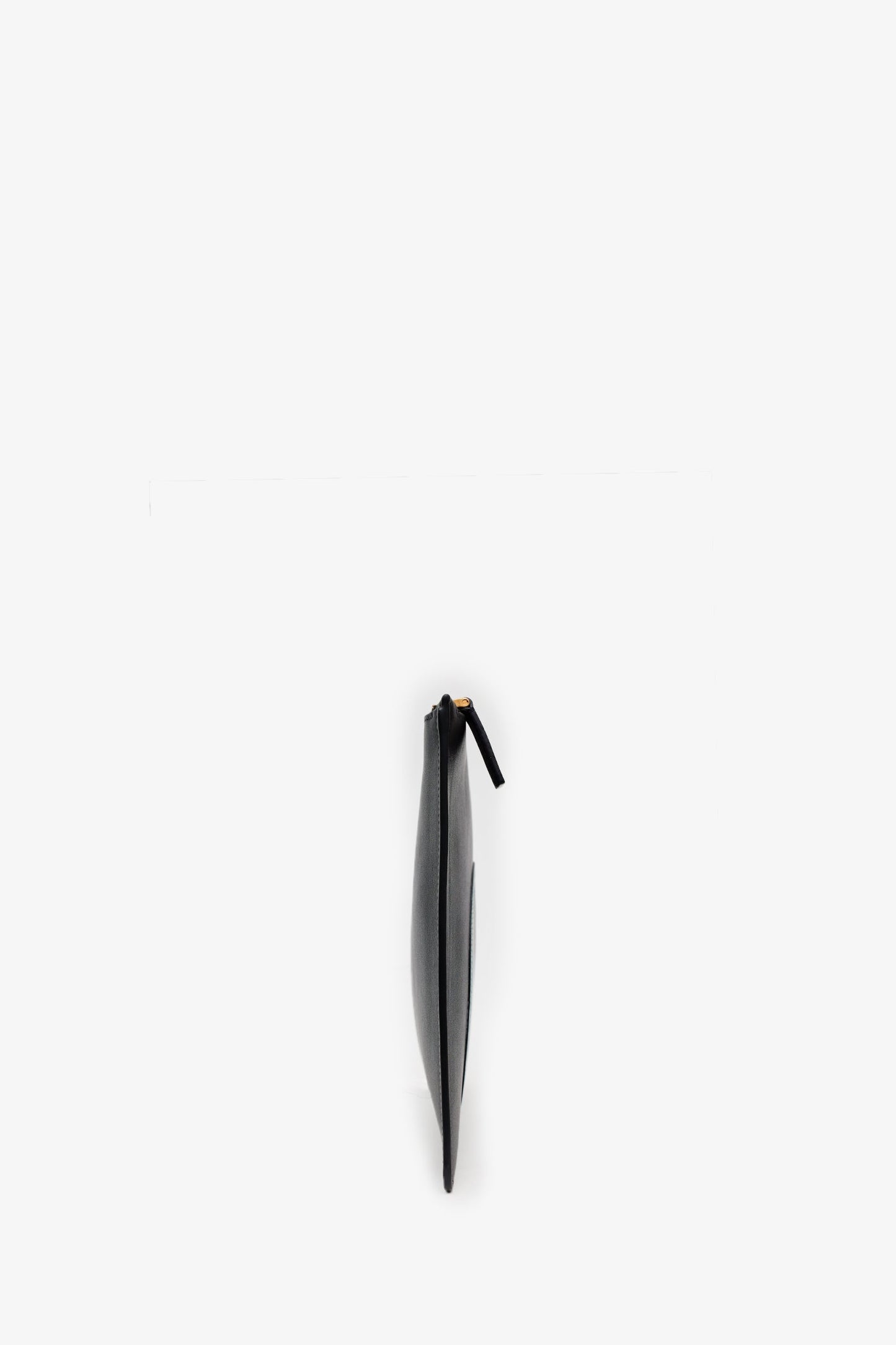 Valentino x Undercover Black Leather Graphic Print Pouch