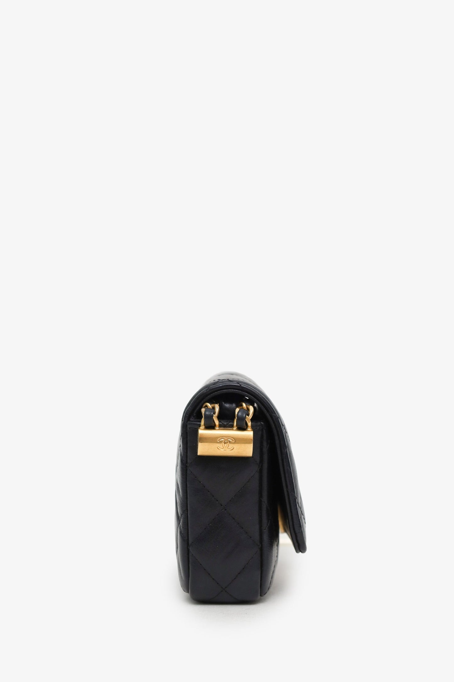 Chanel™ 23K Black Aged Calfskin 19 East West Bag