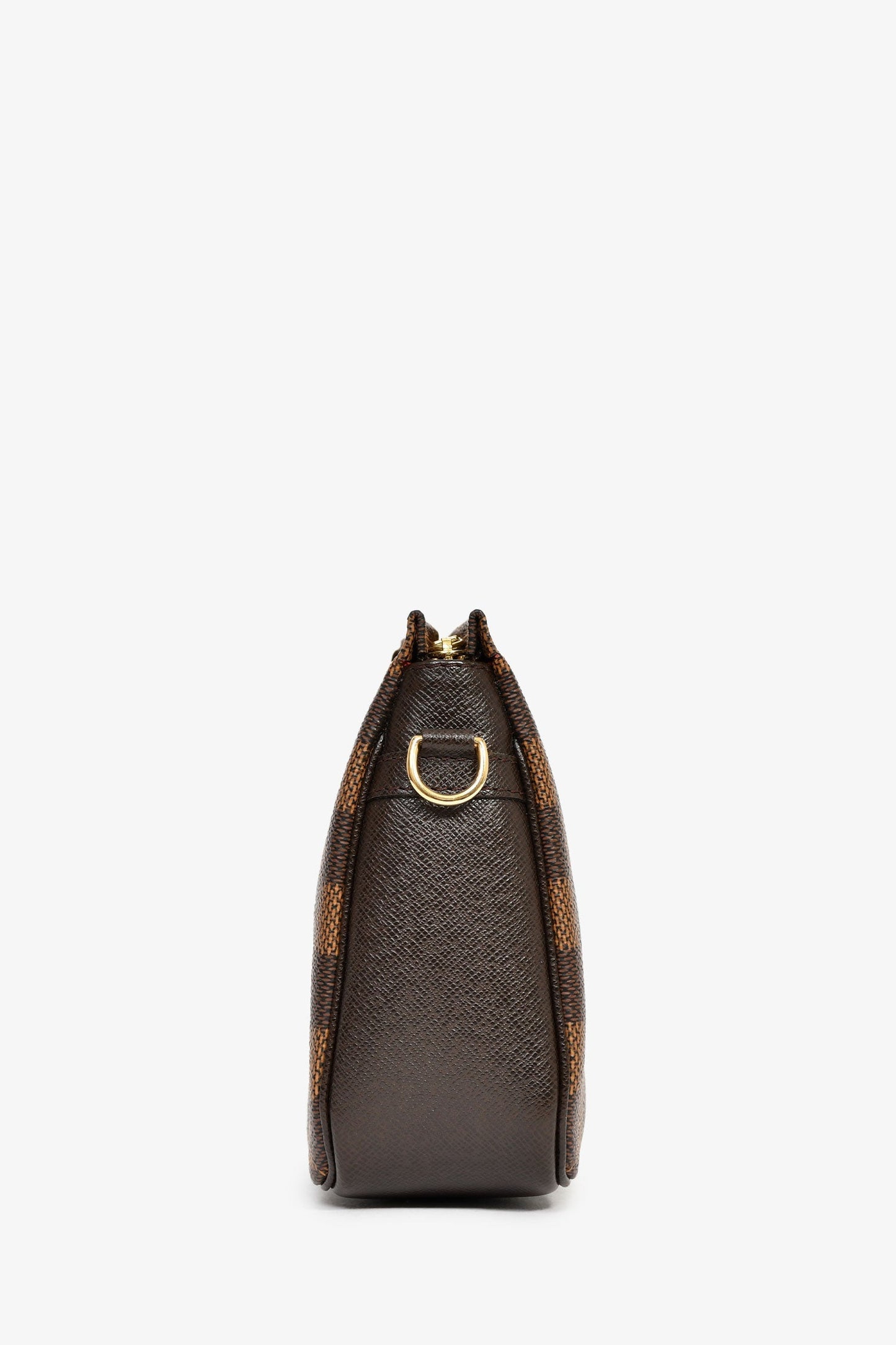 Louis Vuitton 1999 Damier Ebene Canvas Trousse Pochette Crossbody