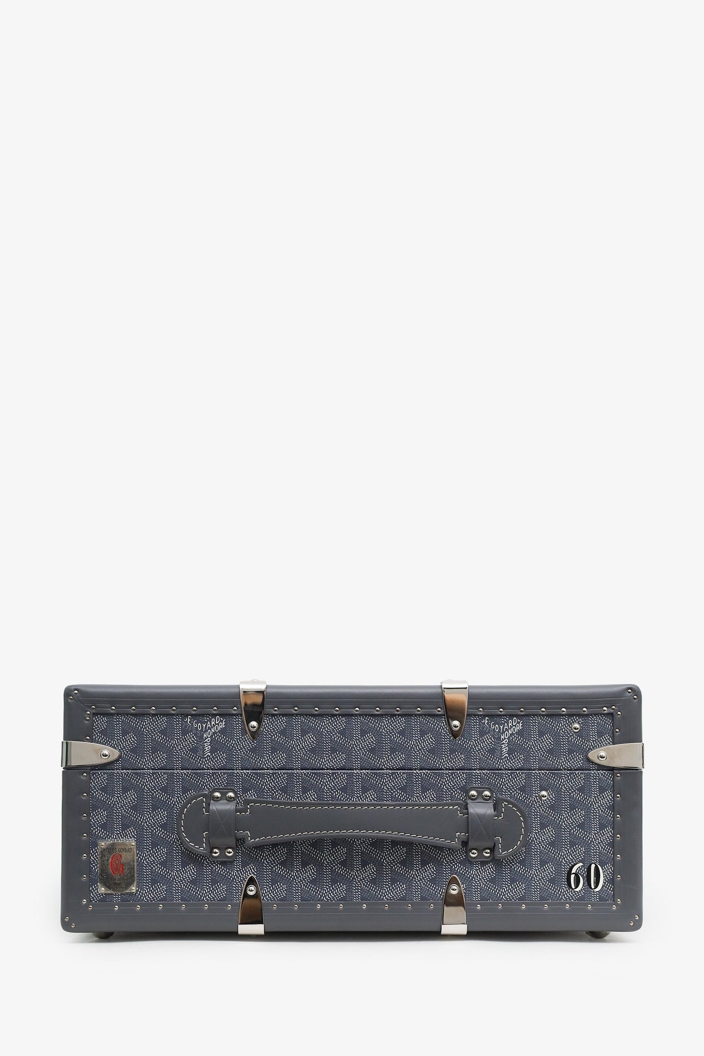 Goyard Grey Goyardine Canvas Limited Edition 4-Piece Art Book & Trunk Set